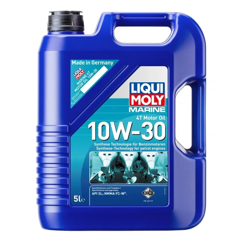 Motorolje marine 10W-30 Liqui Moly Marine 4T │ API SM - 5L