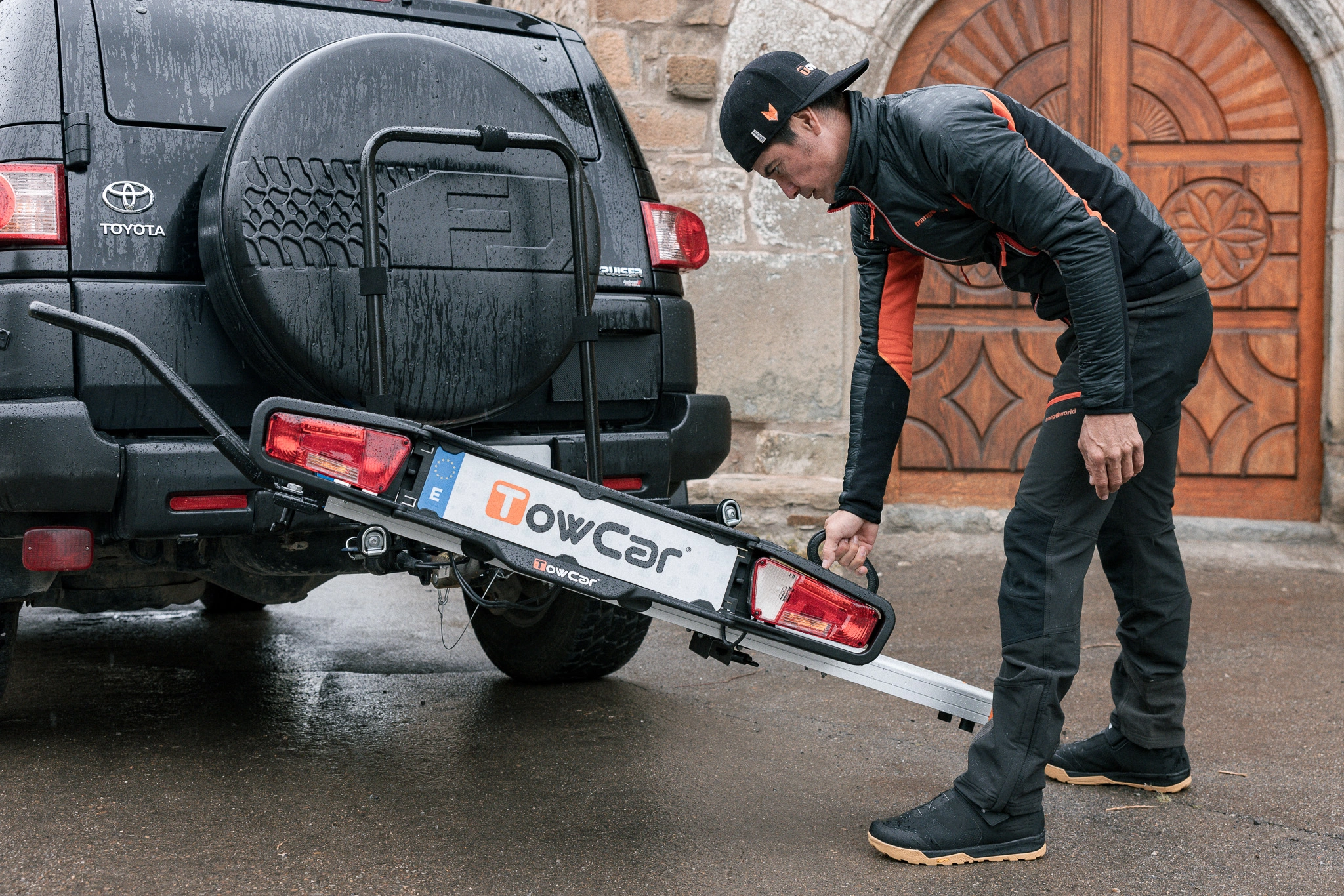 Motorsykkelstativ for tilhengerfeste TowCar Balance │ sammenleggbart stativ 75 kg – bilde 15