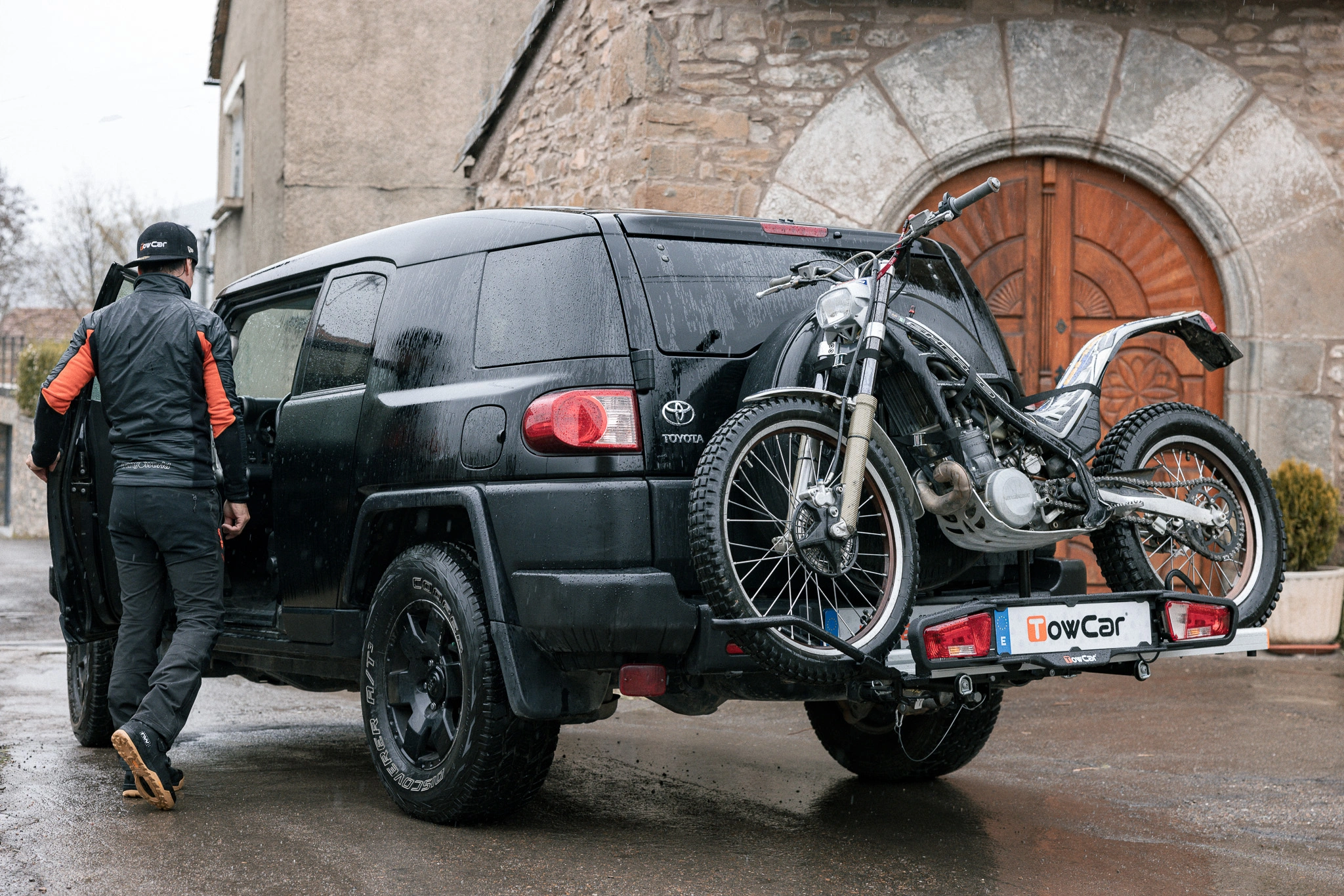 Motorsykkelstativ for tilhengerfeste TowCar Balance │ sammenleggbart stativ 75 kg – bilde 19