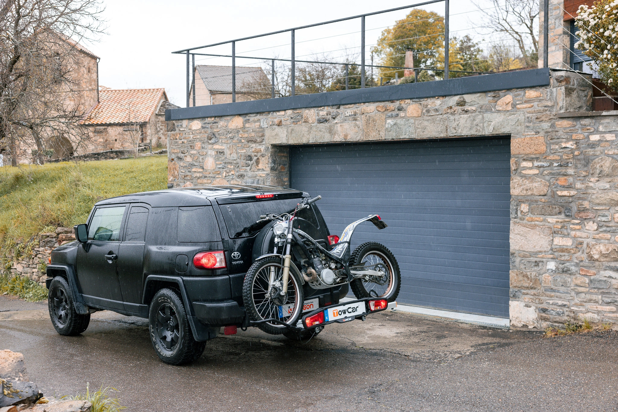 Motorsykkelstativ for tilhengerfeste TowCar Balance │ sammenleggbart stativ 75 kg – bilde 20