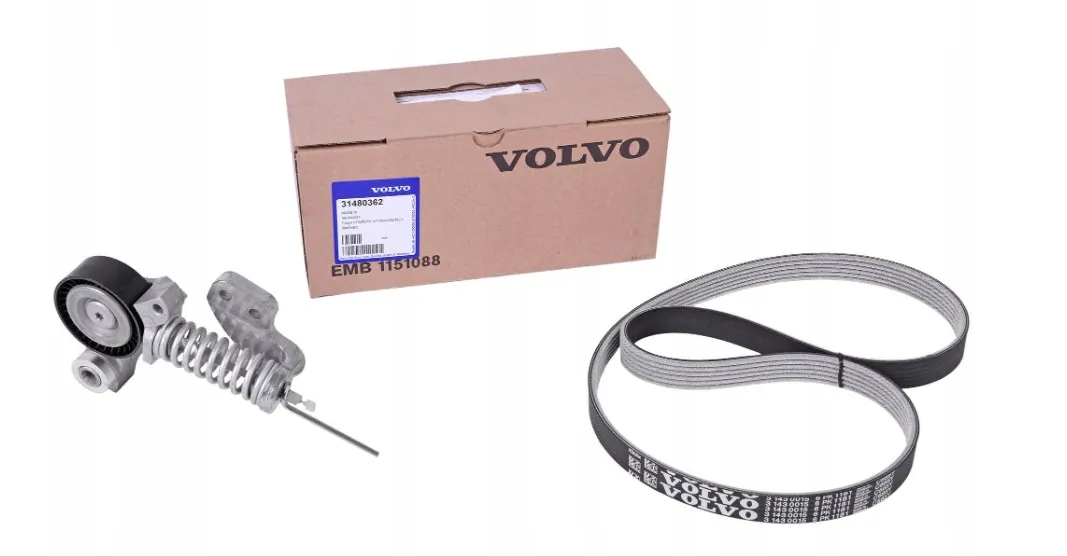 Multireimsett med strammer Volvo Genuine® S60 S80 S90 V40 V60 V70 V90 XC40 XC60 XC70 XC90 │ bensin