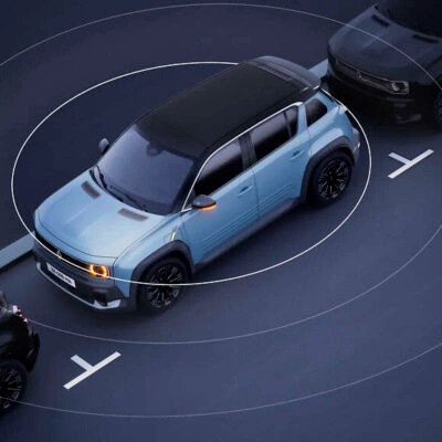 Nærhets- og volumalarm Renault 4 E‑Tech Electric 2025 -> │ med tilt-/hevebeskyttelse -Genuine® Original kvalitet