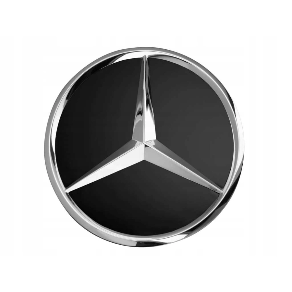 Navkopp Mercedes-Benz │ Senterkopp Svart dekkskål / hjulsenterdeksel – Genuine® 75 mm - 1 stk. Image 2