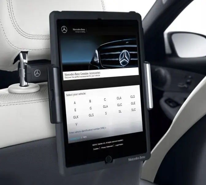 Nettbrettholder Mercedes-Benz Style & Travel Equipment │ Genuine® Tablet Holder Pro Image 1