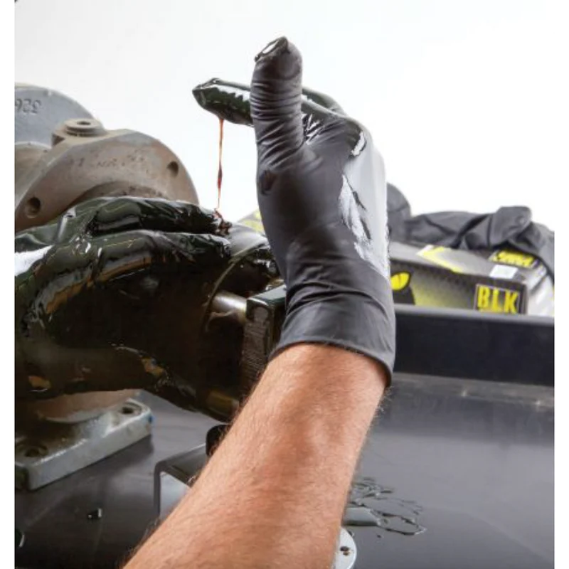 Nitrilhansker Black Mamba str. L - 100 stk. │ Nitrile Gloves Image 11