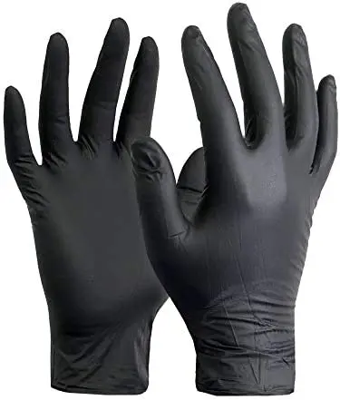 Nitrilhansker Black Mamba str. L - 100 stk. │ Nitrile Gloves Image 4
