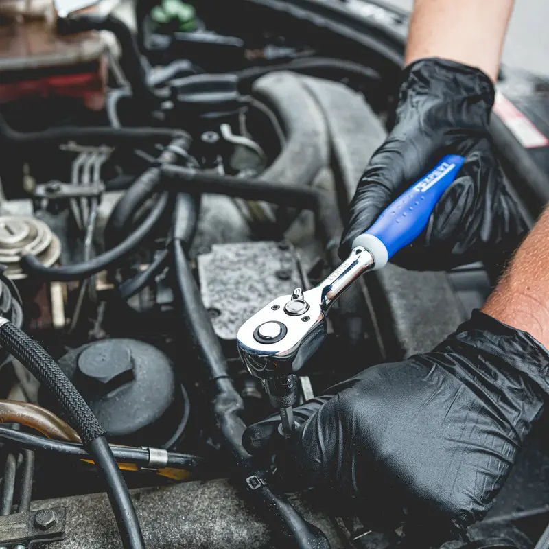 Nitrilhansker Black Mamba str. L - 100 stk. │ Nitrile Gloves Image 9