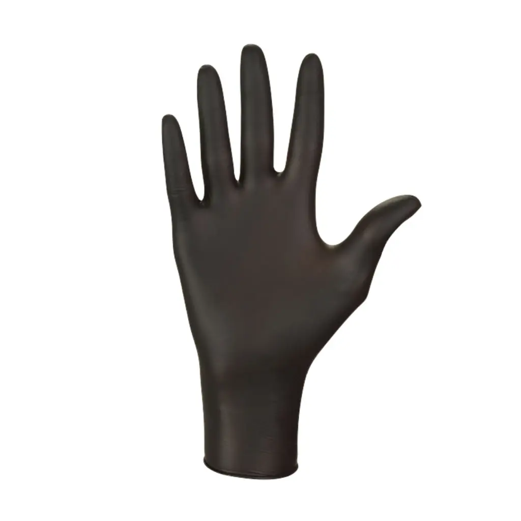 Nitrilhansker Nitrylex® Black pudderfri str. M - 100 stk. – bilde 3