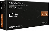 Nitrilhansker Nitrylex® Black pudderfri str. XL - 100 stk. – bilde 2