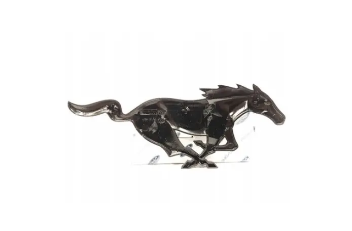 OEM Ford panser emblem Black Pony Mustang 2015- – bilde 3