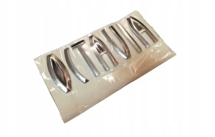 OEM VAG bakluke emblem bokstaver Skoda Octavia II – bilde 2