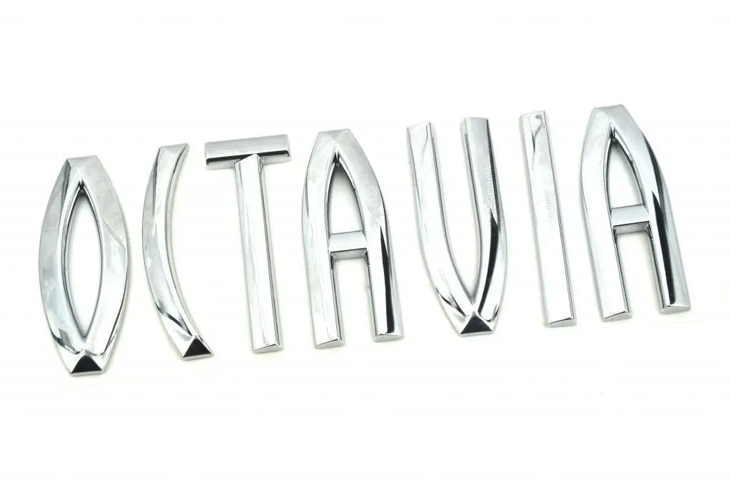 OEM VAG bakluke emblem bokstaver Skoda Octavia II – bilde 3