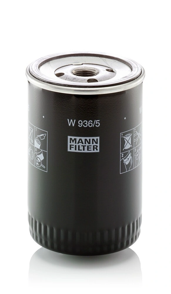 Oljefilter Chevrolet Corvette │ Genuine® Mann-Filter med en retursperreventil Image 2