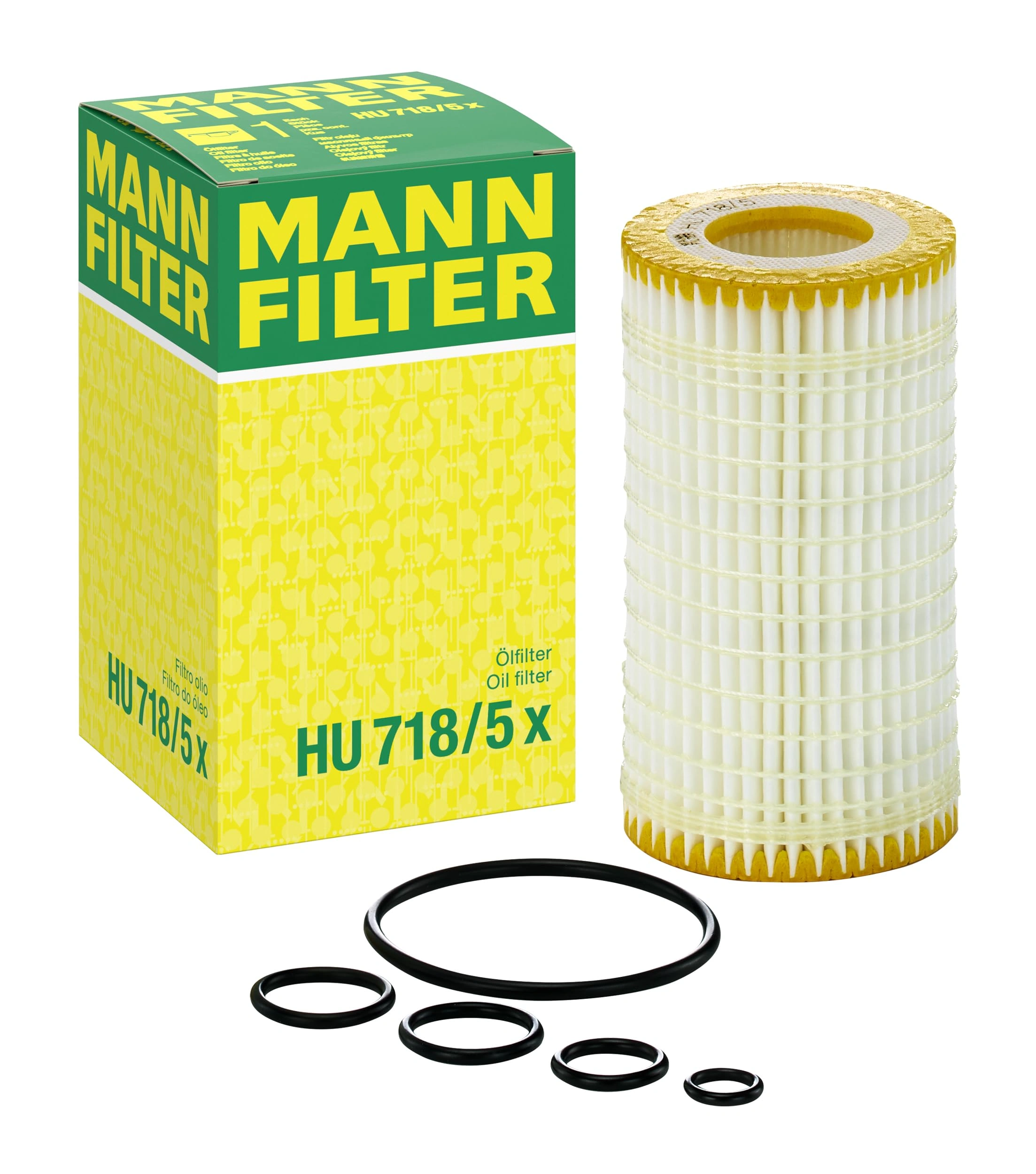 Oljefilter med tetning Mercedes-Benz │ Genuine® Mann-Filter