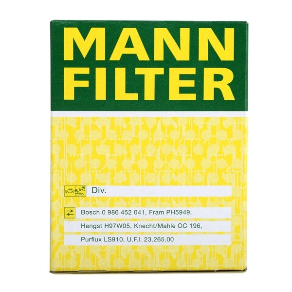Oljefilter Mitsubishi Outlander III PHEV │ Genuine® Mann-Filter Image 5
