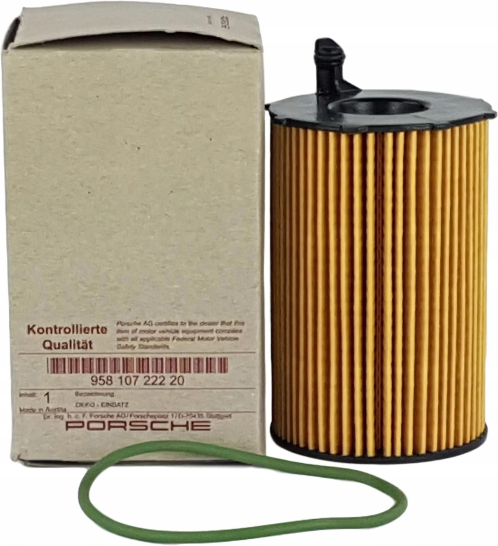Oljefilter Porsche Cayenne / Macan / Panamera │ 3.0 Diesel Genuine® Oil Filter