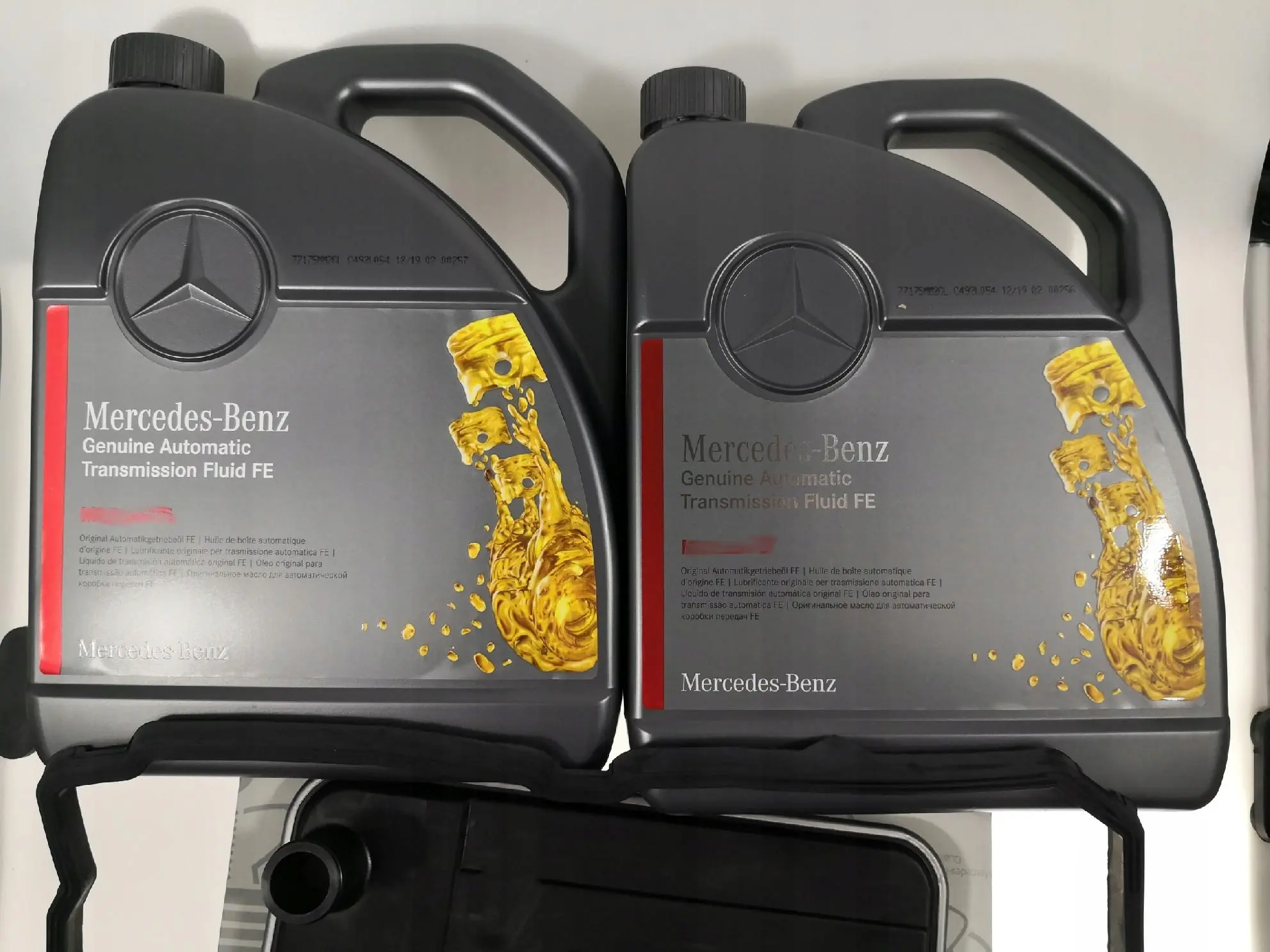 Oljeskiftsett ATF Mercedes-Benz MB 236.12 for gir 722.9 │ Genuine® med 10 liter olje – bilde 6