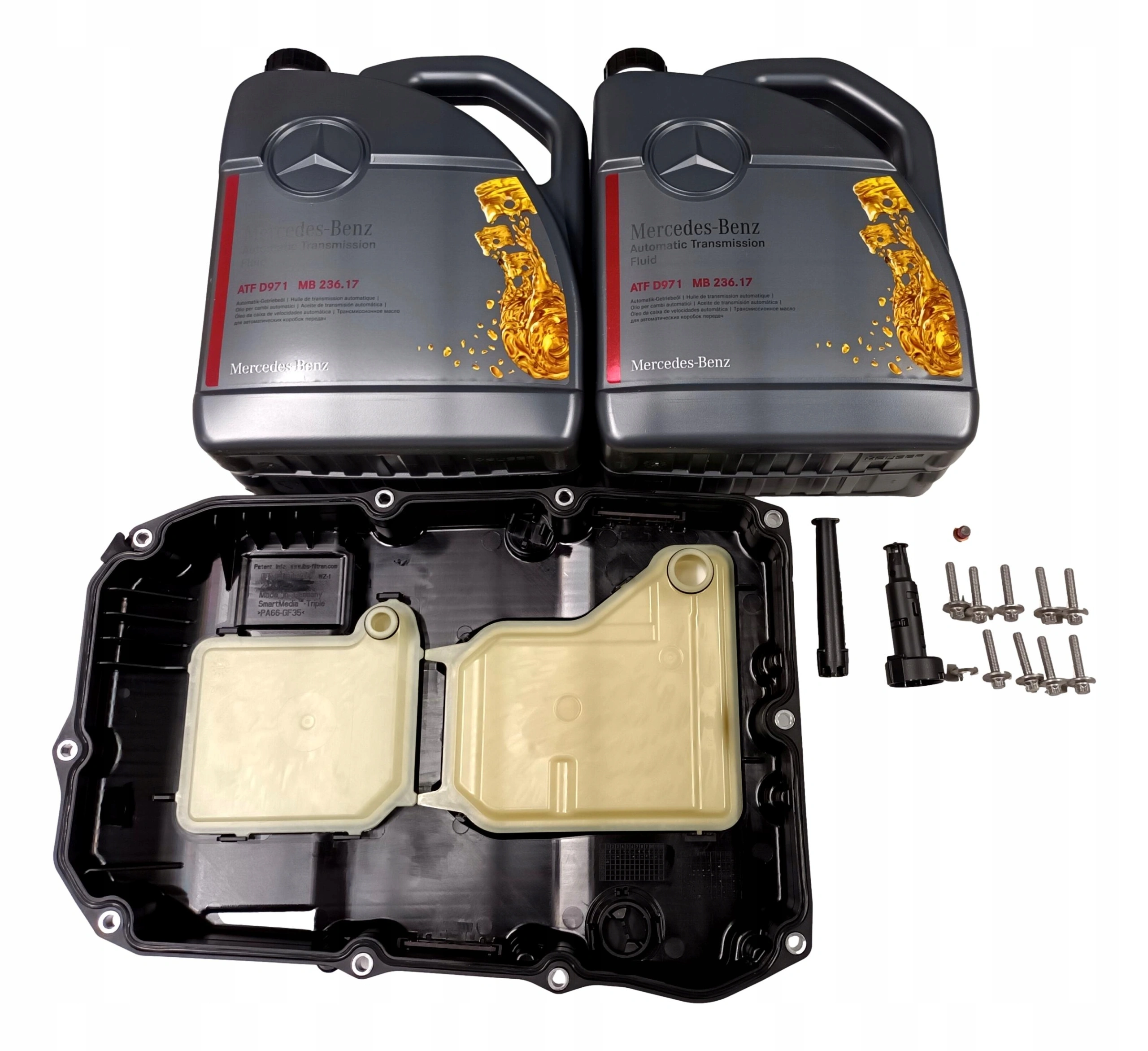 Oljeskiftsett ATF Mercedes-Benz MB 725.0 9G-Tronic │ 9 gir - Genuine® Automatic Transmission Service Kit Image 2