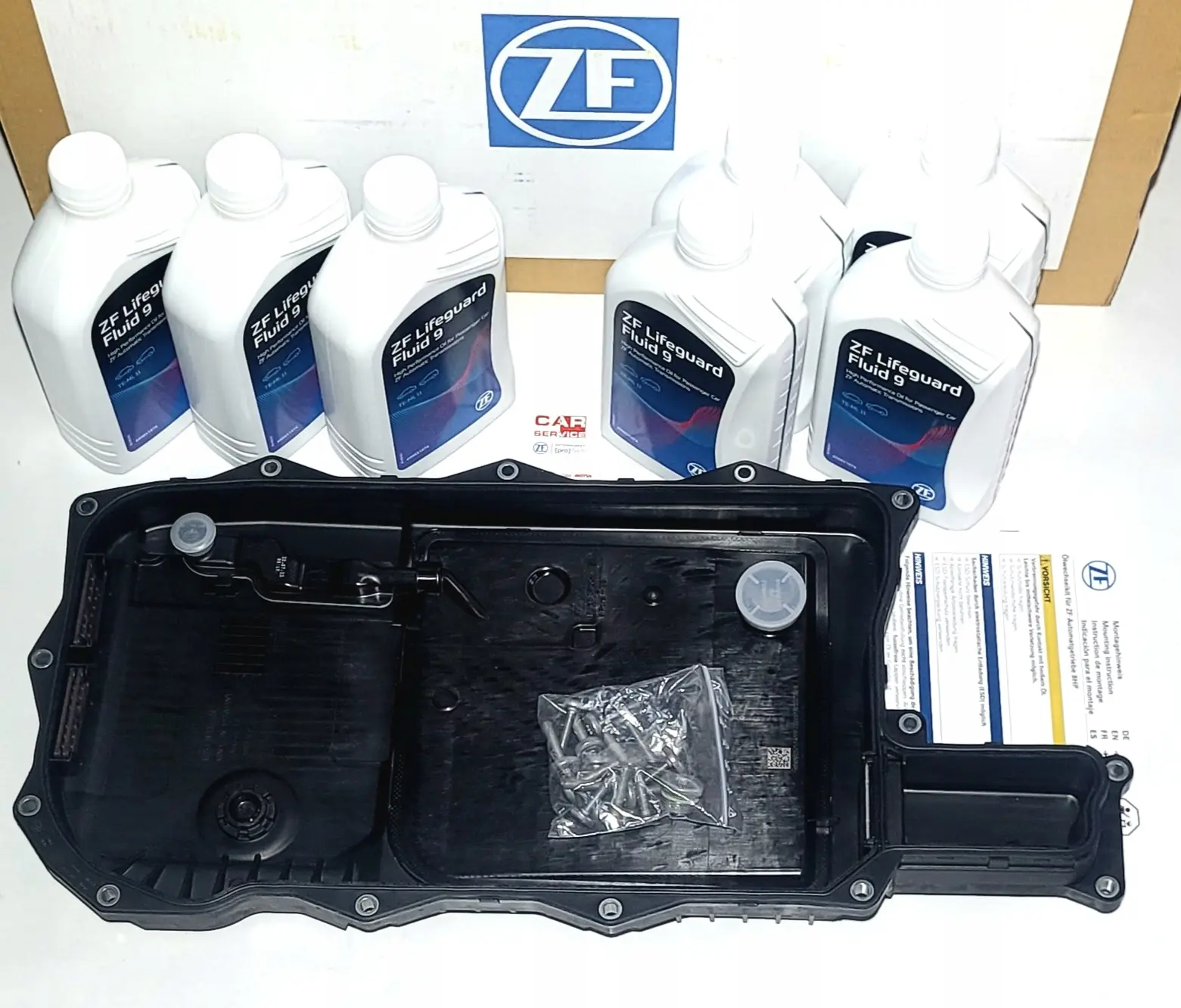 Oljeskiftsett automatisk girkasse BMW ZF LifeguardFluid 9 8P75 XPH Image 1
