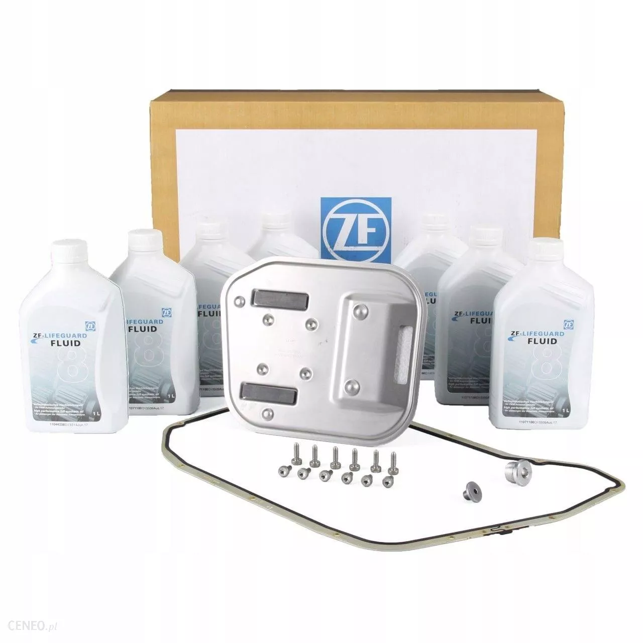 Oljeskiftsett, automatisk girkasse │ med Girolje ZF LifeguardFluid 8 - Genuine® Automatic Transmission Oil Change Image 10