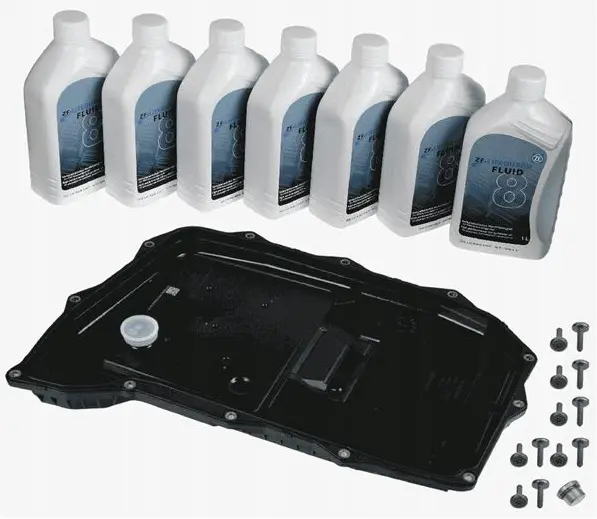Oljeskiftsett, automatisk girkasse ZF 8HP65 m/ 7L LifeguardFluid 8