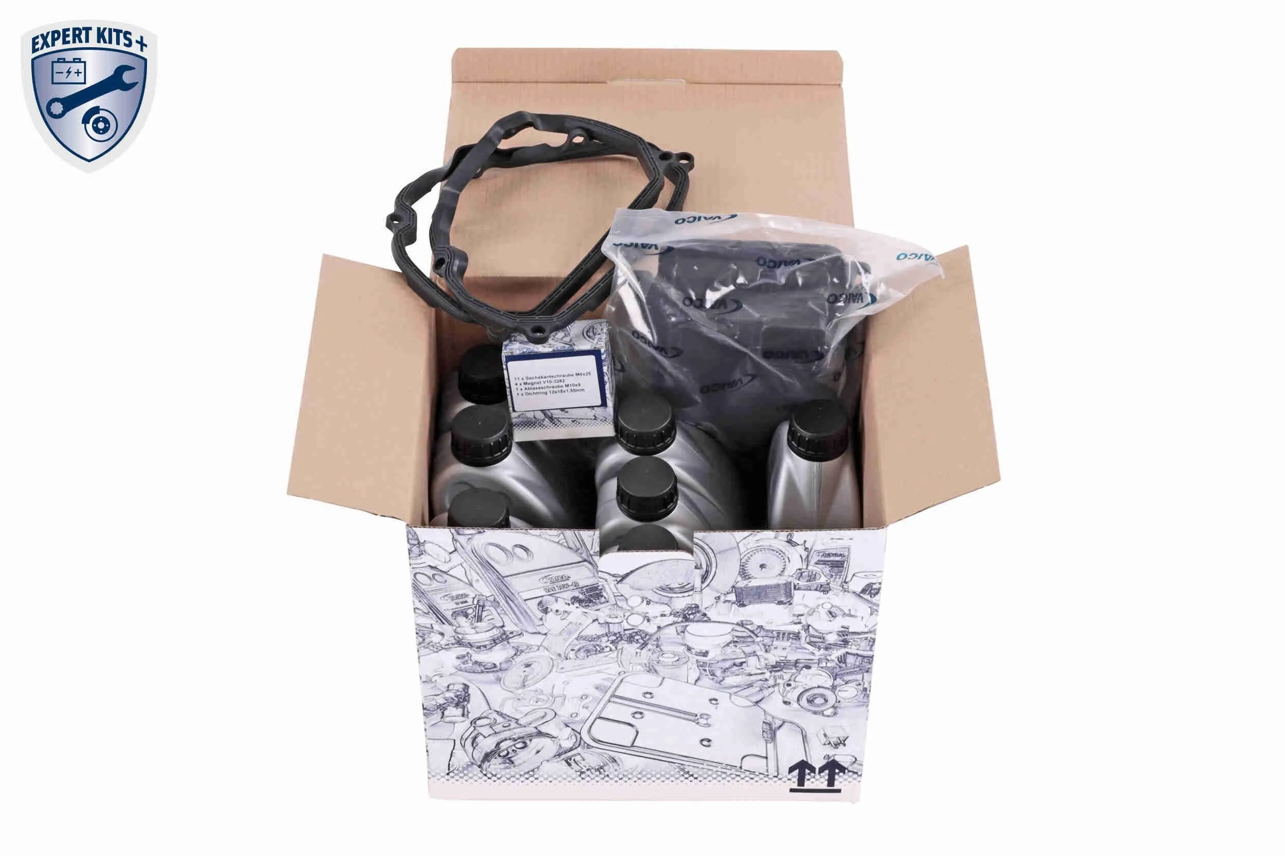 Oljeskiftsett for automatisk girkasse Porsche Cayenne (92A) / Audi Q7 (4L) / VW Touareg (7P) │ Vaico Transmission Oil Change Kit – bilde 3