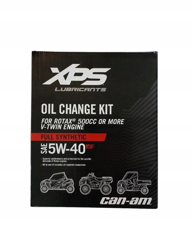Oljeskiftsett Servicekit Can-Am Outlander Renegade Commander 2007-2025 │ Genuine® Filter + Motorolje – bilde 2
