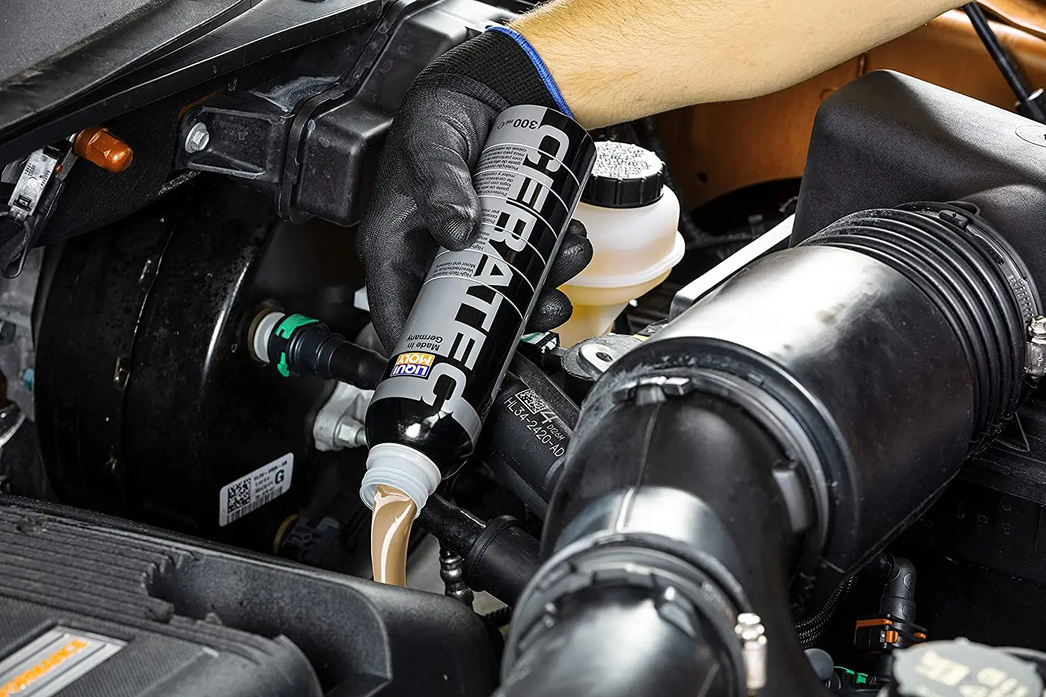 Oljetilsetning keramikkslitasjebeskyttelse Liqui Moly Cera Tec │ Ceratec Motor Oil Additive - 300ml Image 8