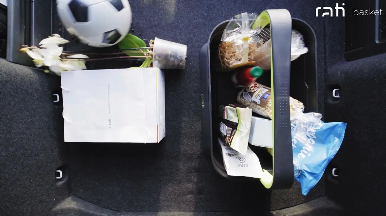 Oppbevaringskurv Drop & Go Black │ Handlekurv – bilde 13