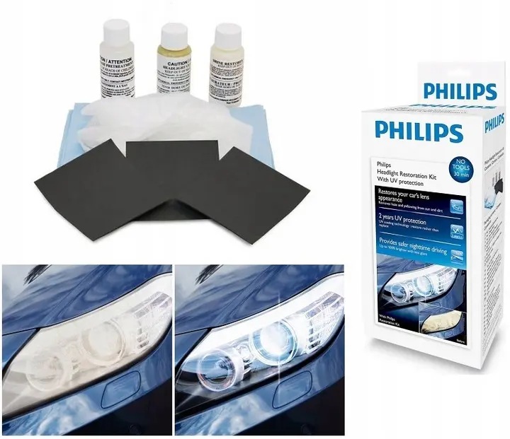 Oppussingssett for frontlykt | Philips lyktfornyer kit