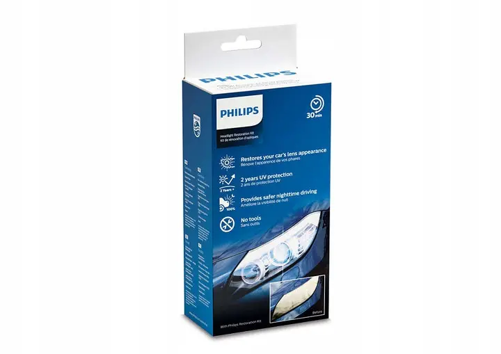 Oppussingssett for frontlykt | Philips lyktfornyer kit – bilde 2