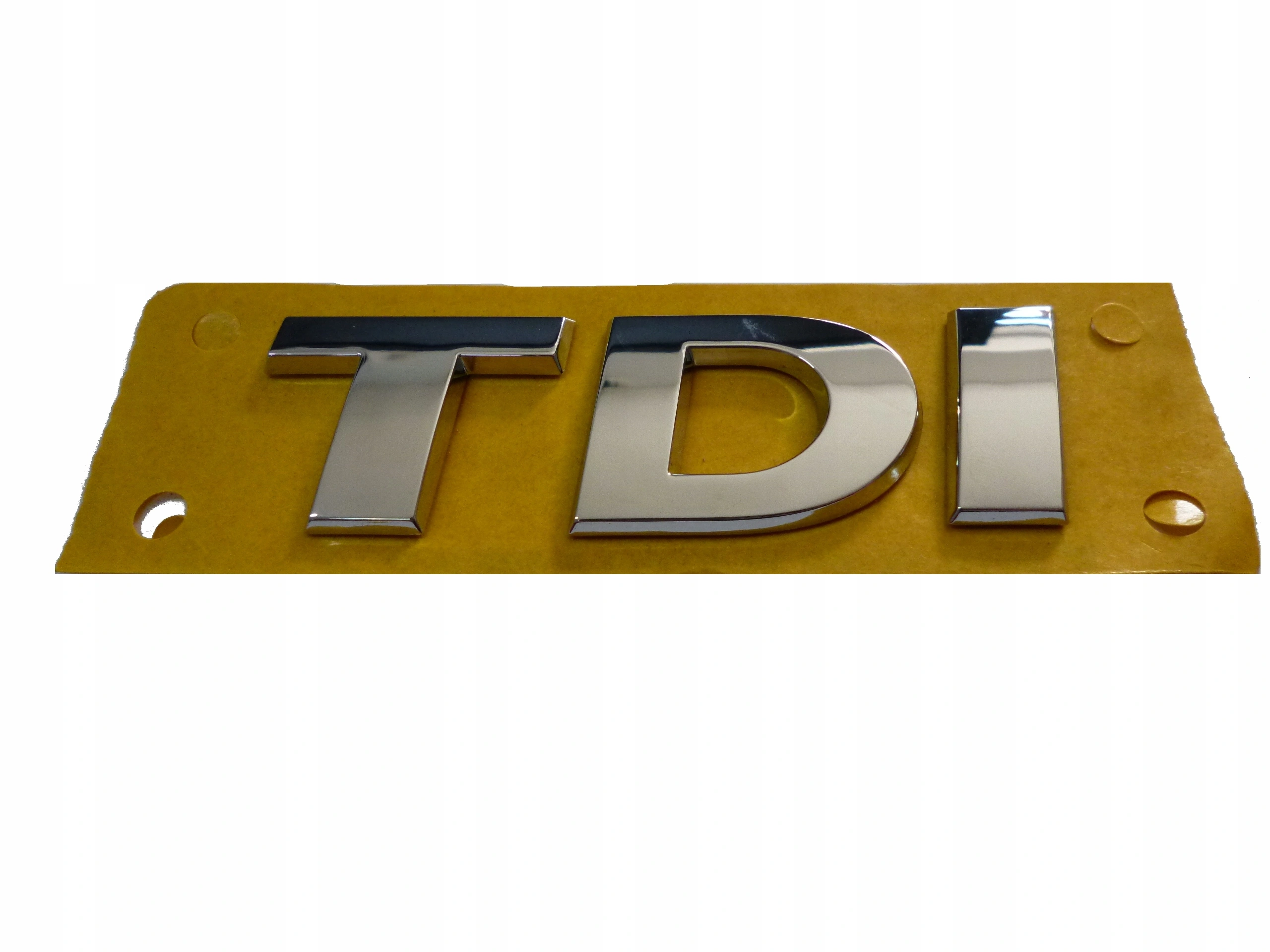 Originalt TDI-emblem Silver Edition │ Genuine® Image 3