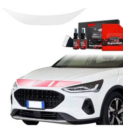 Panserbeskytter Ford Focus Active X Facelift 2021 - 2025 │ PPF beskyttelsesfolie Gjennomsiktig BodyShield