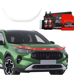 Panserbeskytter Ford Kuga Facelift 2024 - 2025 │ PPF beskyttelsesfolie Gjennomsiktig BodyShield