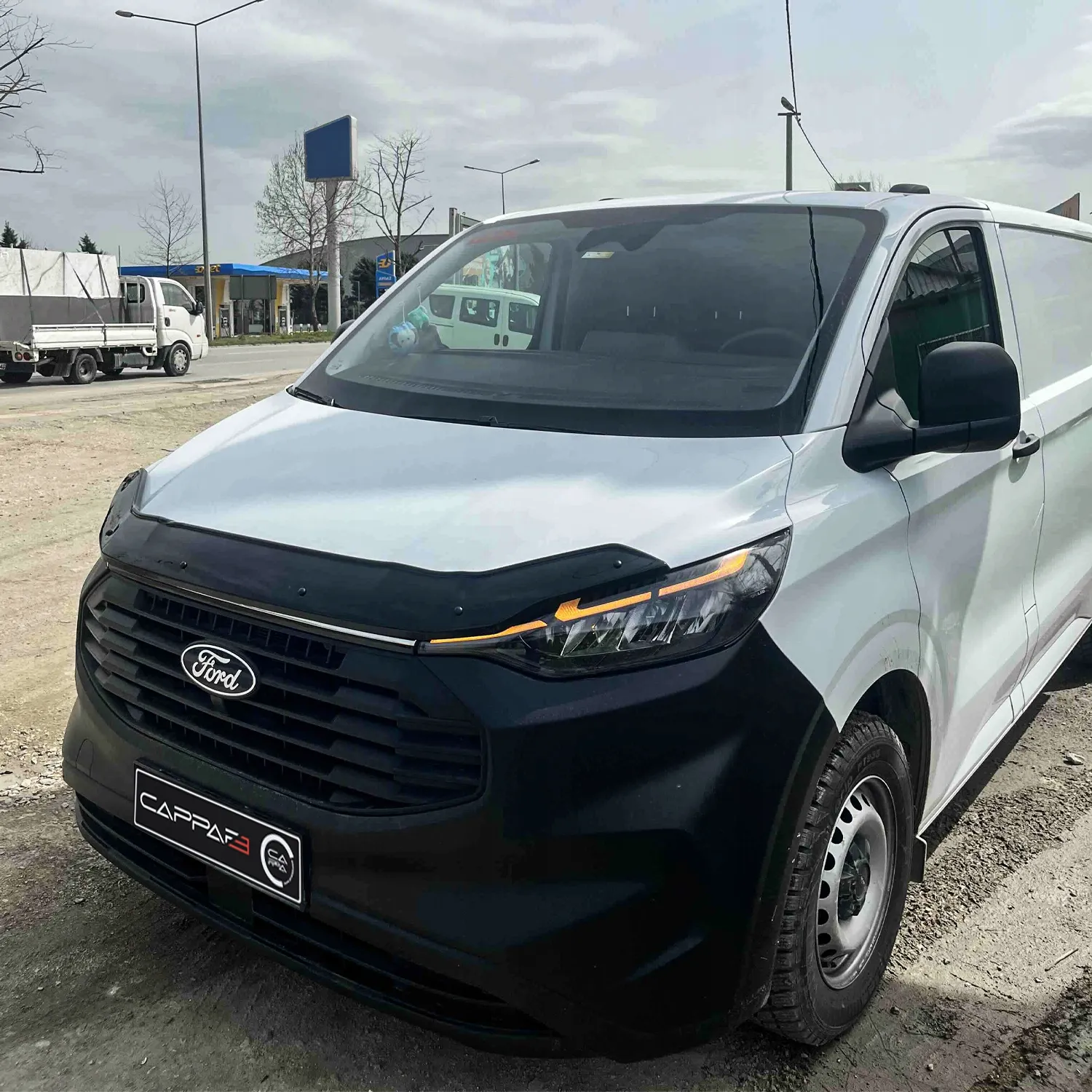Panserbeskytter Ford Transit Custom II / Tourneo Custom II 2023 -> │ Bonnet Guard – bilde 2