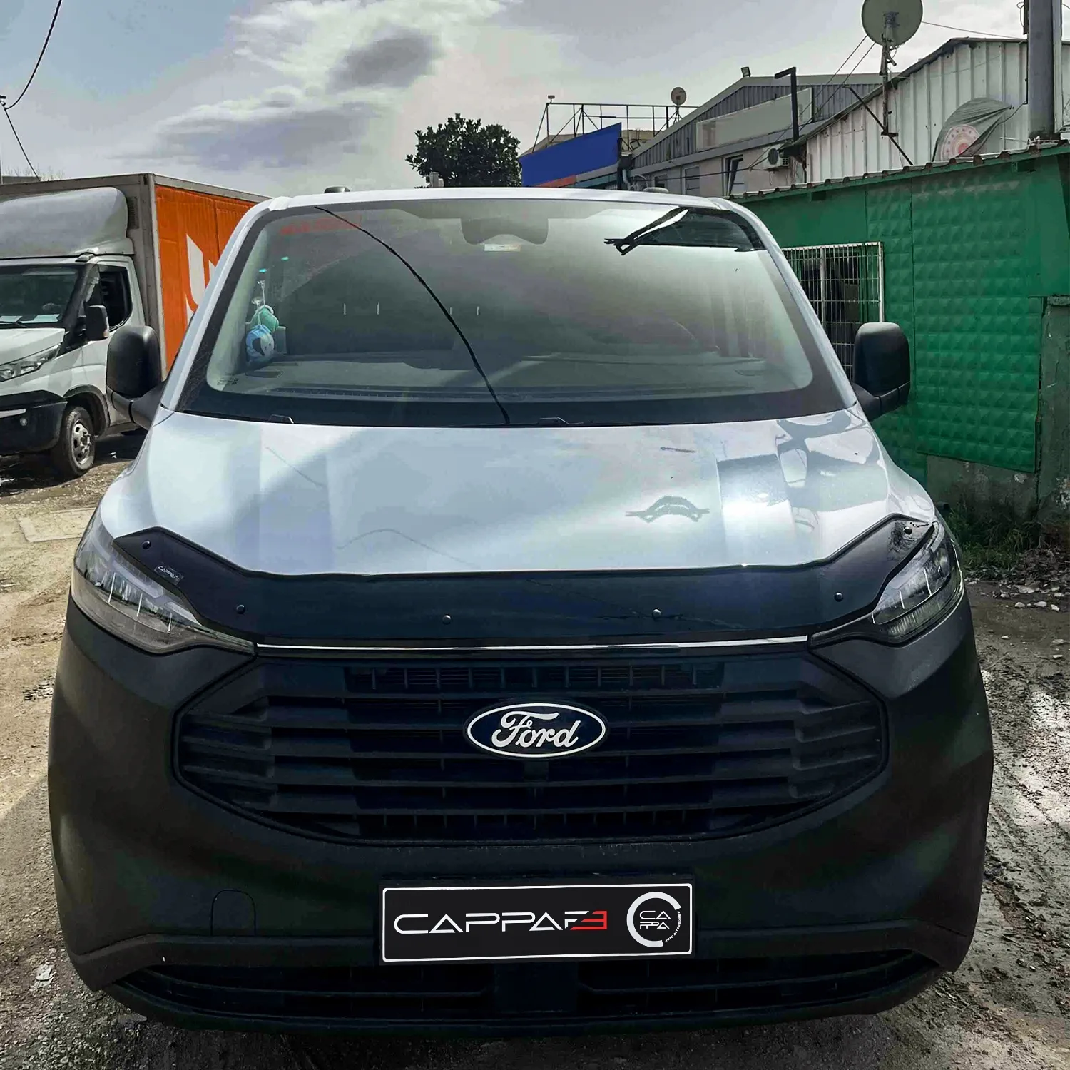 Panserbeskytter Ford Transit Custom II / Tourneo Custom II 2023 -> │ Bonnet Guard – bilde 3