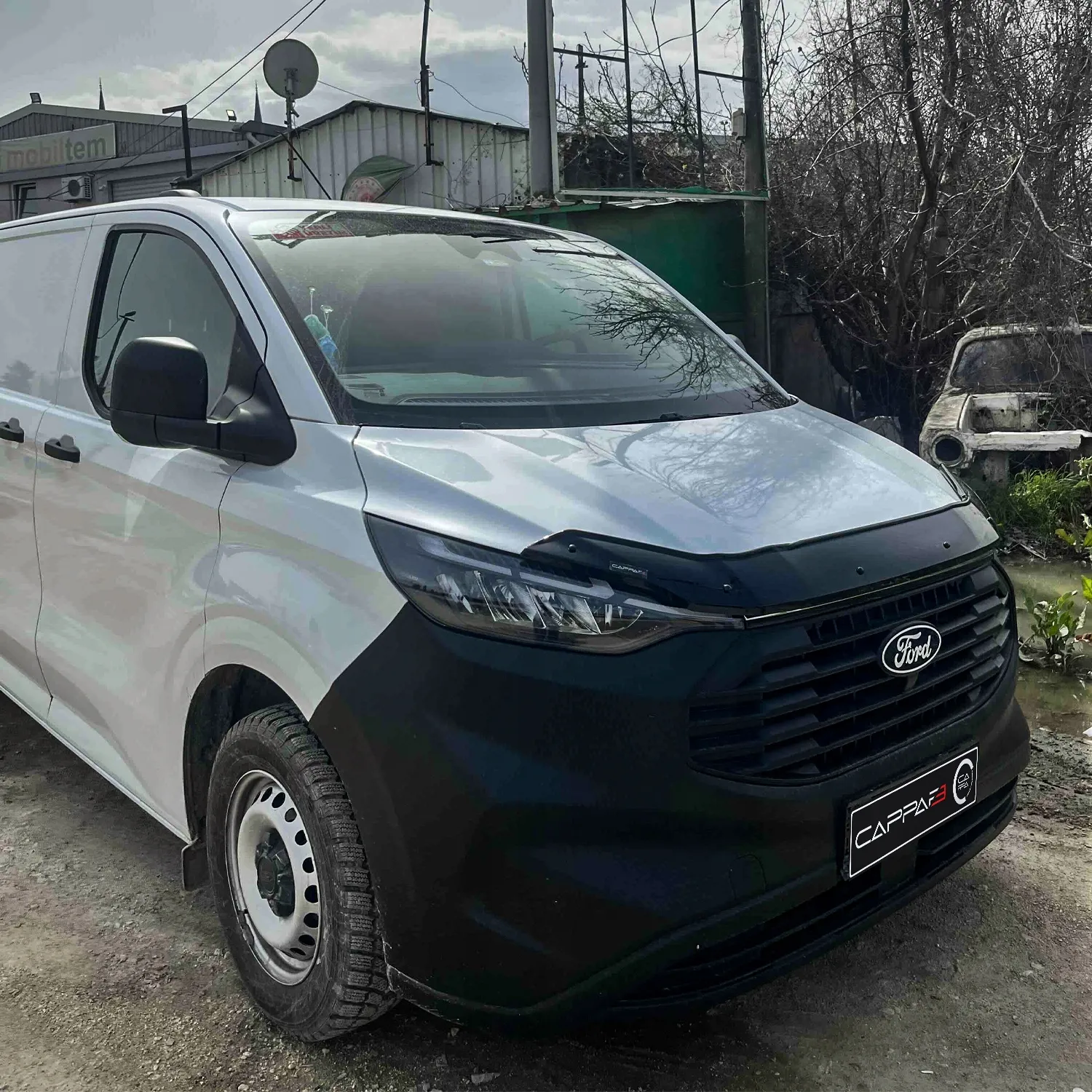 Panserbeskytter Ford Transit Custom II / Tourneo Custom II 2023 -> │ Bonnet Guard – bilde 4
