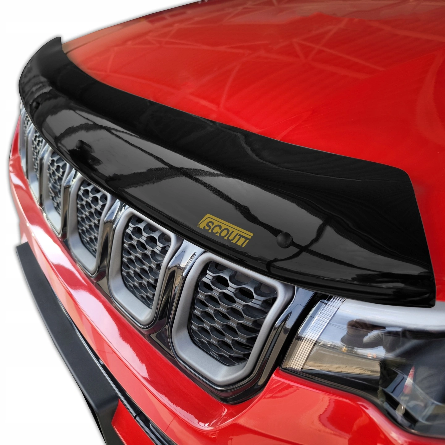 Panserbeskytter Jeep Compass II 2016 -> │ Hood Deflector Bonnet Guard – bilde 4