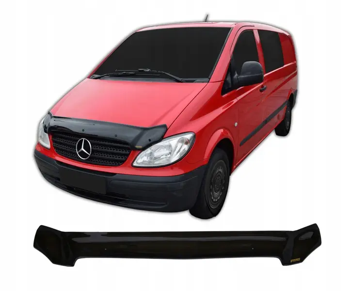 OMAC Bumperbescherming, achterbumperbescherming, compatibel met Mercedes Viano W639 2003-2014, roestvrij staal, chroom