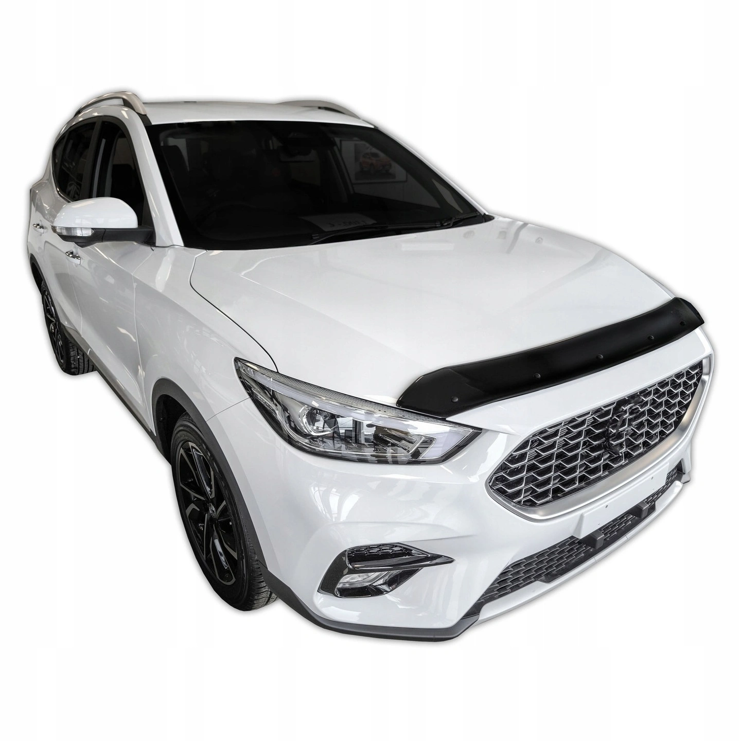 Panserbeskytter MG ZS I 2019 - 2024 / MG ZS EV 2018 - 2024  │ Steinsprutbeskytter Black Bonnet Guard Protector