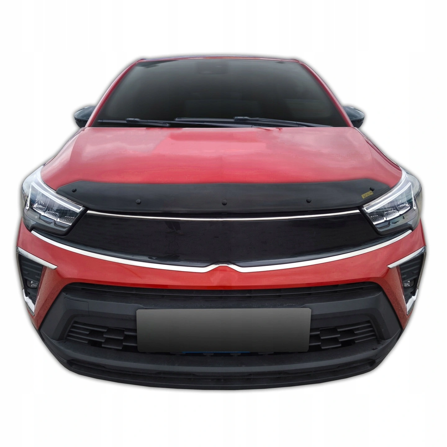 Panserbeskytter Opel Crossland X 2017 - 2024 │ Steinsprutbeskytter Black Bonnet Guard Protector – bilde 2