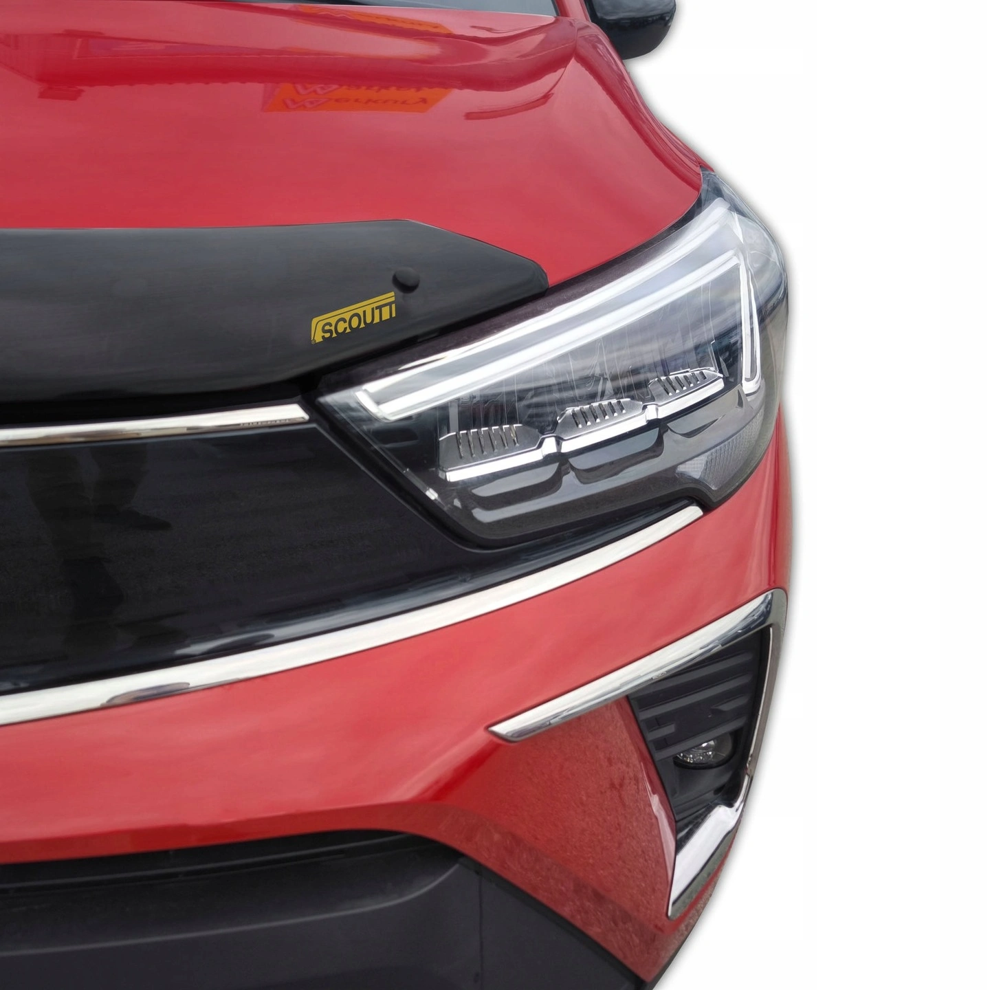 Panserbeskytter Opel Crossland X 2017 - 2024 │ Steinsprutbeskytter Black Bonnet Guard Protector – bilde 5