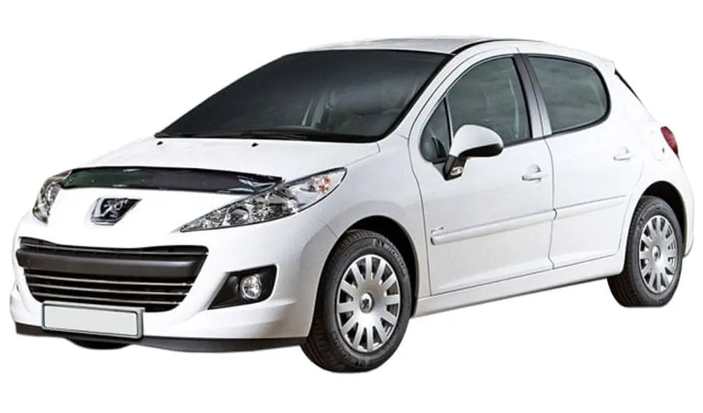 Panserbeskytter PEUGEOT 207 2009-2012