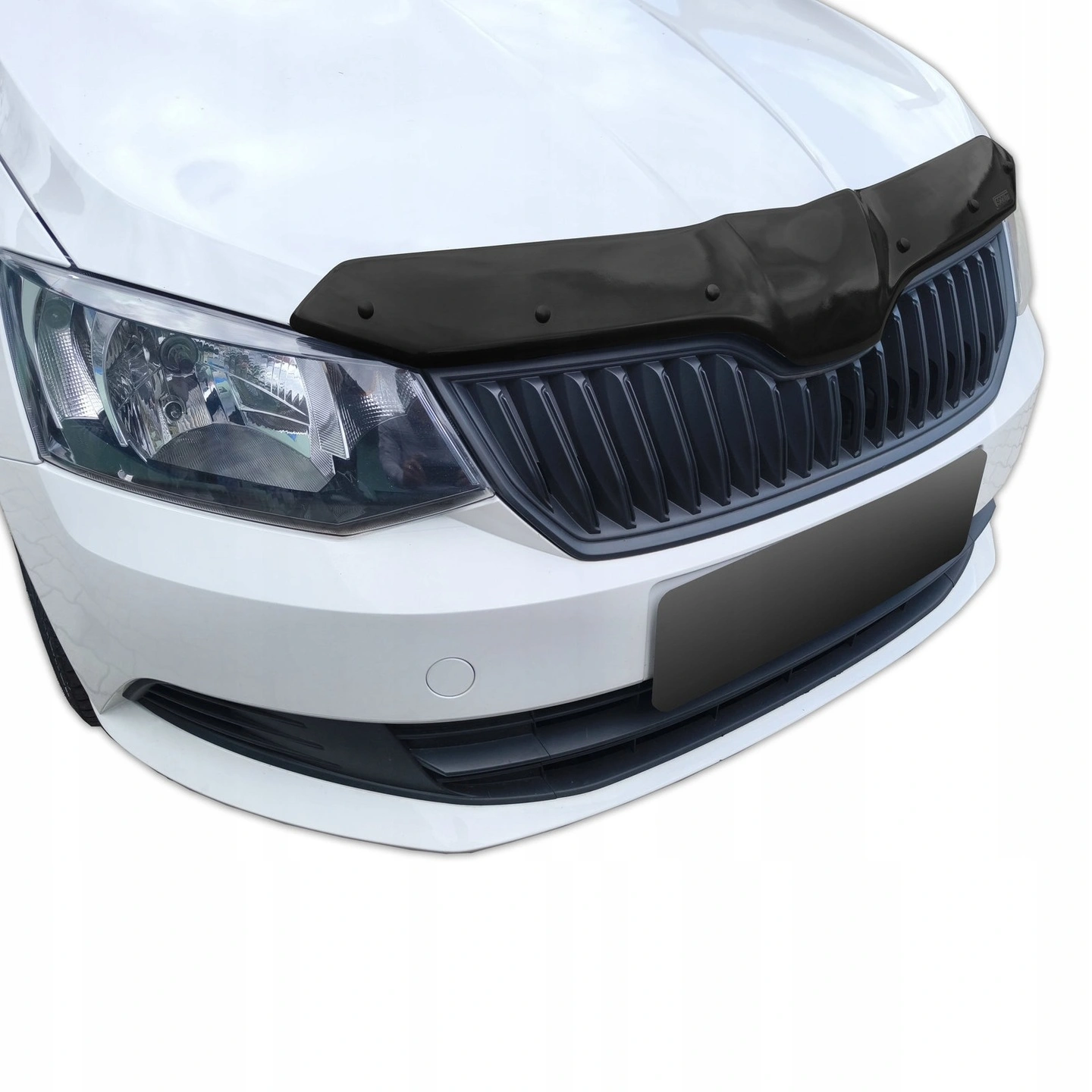 Panserbeskytter Skoda Fabia 2014 - 2021 │ Steinsprutbeskytter Black Bonnet Guard Protector – bilde 4