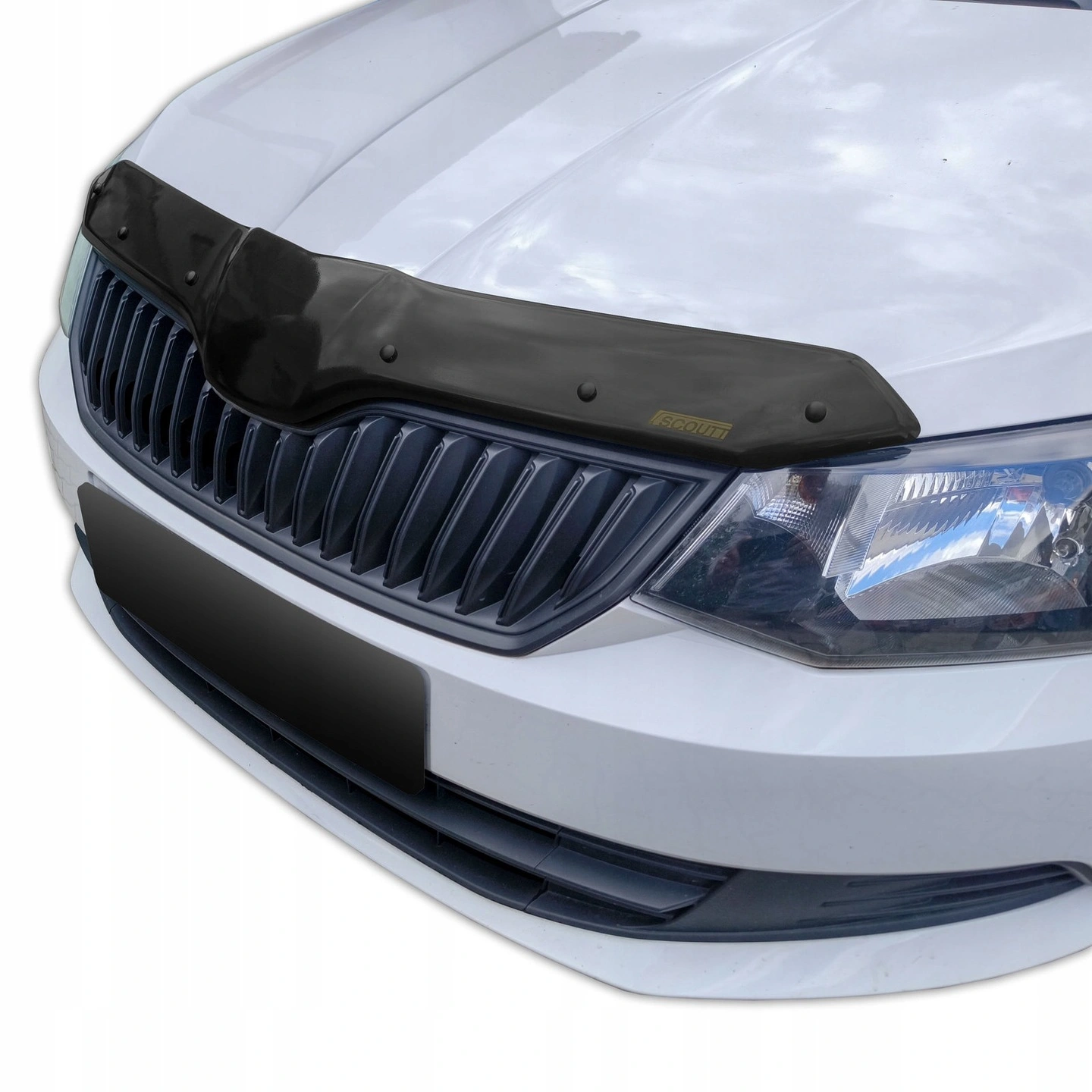 Panserbeskytter Skoda Fabia 2014 - 2021 │ Steinsprutbeskytter Black Bonnet Guard Protector – bilde 6