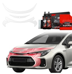 Panserbeskytter Suzuki Swace Facelift 2023 - 2025 │ PPF beskyttelsesfolie Gjennomsiktig BodyShield
