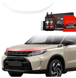Panserbeskytter Suzuki Vitara Facelift 2024 - 2025 │ PPF beskyttelsesfolie Gjennomsiktig BodyShield