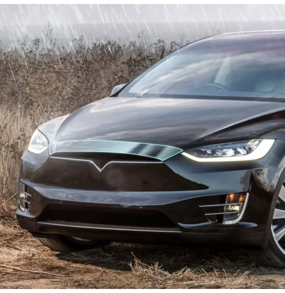 Panserbeskytter Tesla Model Y Juniper 2024 -> │ PPF beskyttelsesfolie Gjennomsiktig BodyShield Image 3