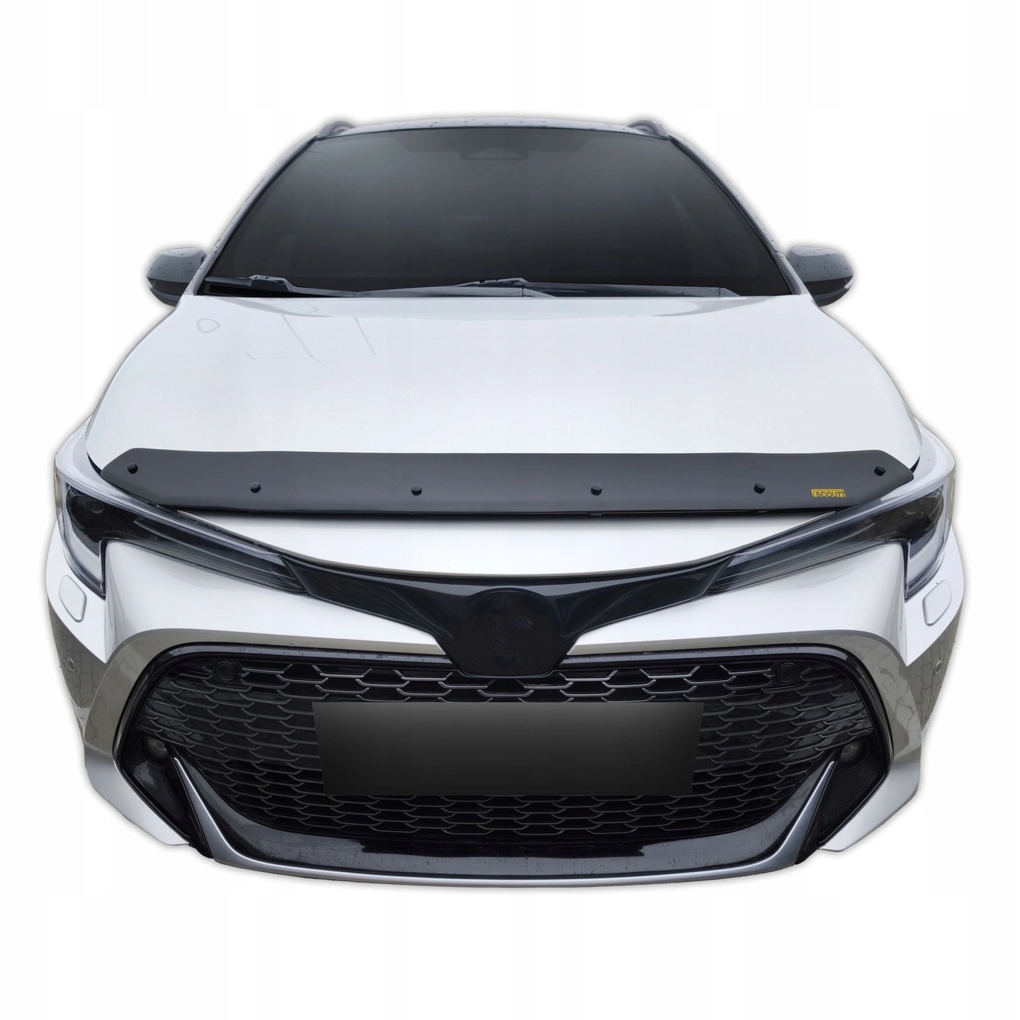 Panserbeskytter Toyota Corolla XII 2019 -> │ Steinsprutbeskytter Black Bonnet Guard Protector – bilde 2