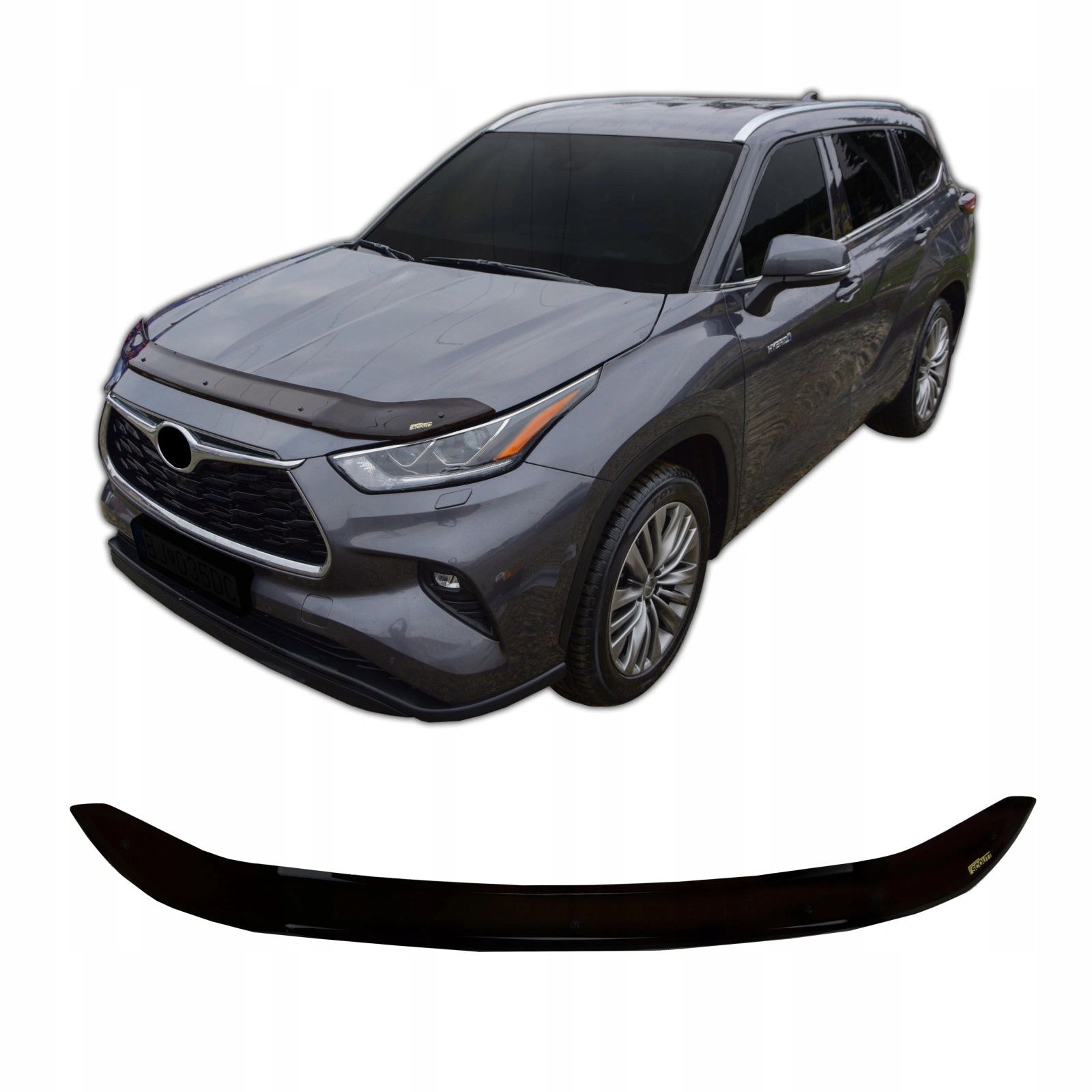 Panserbeskytter Toyota Highlander IV (XU70) 2019 -> │ Hood Deflector Bonnet Guard – bilde 2